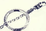 Ivy Ring Pendant : L (White CZ)-ZOCALO.JAPAN