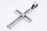 Trench Cross Pendant : L (White Finish)-ZOCALO.JAPAN