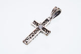 Trench Cross Charm : (White CZ)-ZOCALO.JAPAN