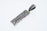 Ivy Cross Pendant : (White CZ)-ZOCALO.JAPAN