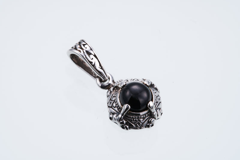 Islamic Round Pendant : S (Black Star)-ZOCALO.JAPAN