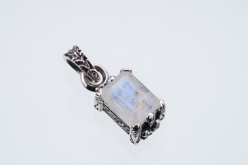 Islamic Pendant : S (Rainbow Moonstone)-ZOCALO.JAPAN