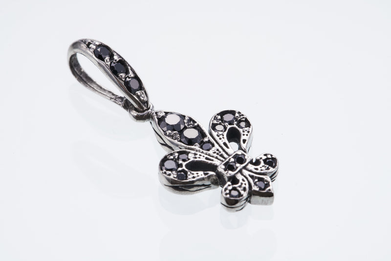 Lily Charm : Black CZ-ZOCALO.JAPAN