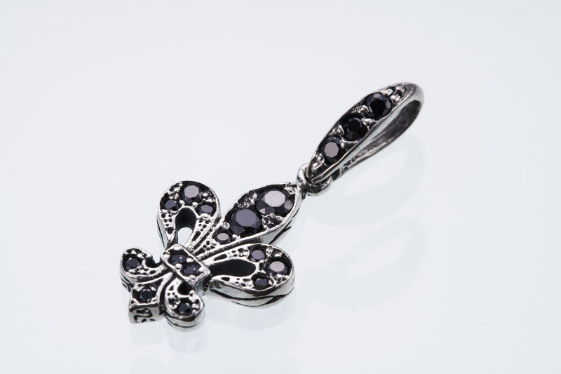 Lily Charm : Black CZ-ZOCALO.JAPAN