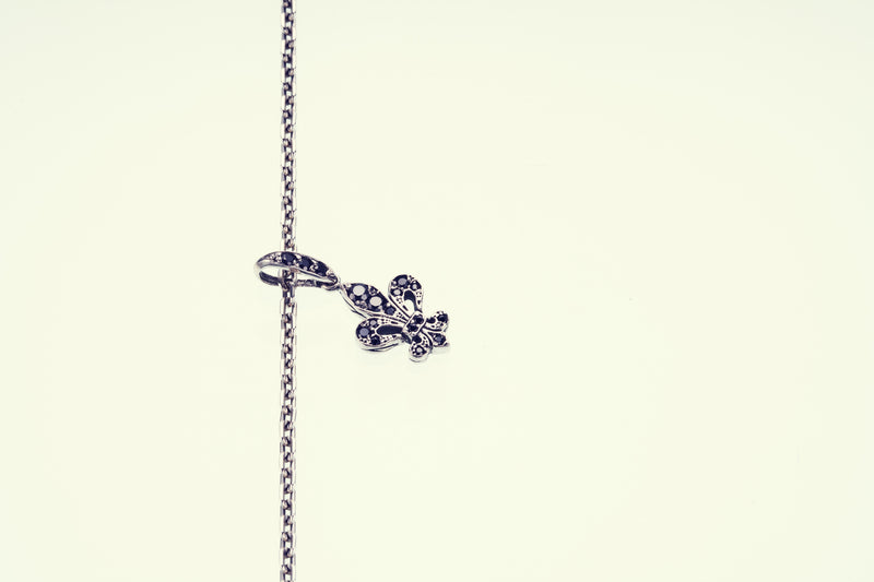 Lily Charm : Black CZ-ZOCALO.JAPAN