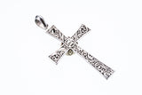 Eye of Providence Cross (White CZ)-ZOCALO.JAPAN