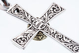 Eye of Providence Cross Pendant : White CZ-ZOCALO.JAPAN