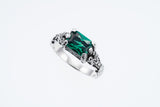 Islamic Ring : S (Green Quartz)-ZOCALO.JAPAN