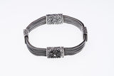 Herringbone Dorje Bracelet : L (22cm)-ZOCALO.JAPAN