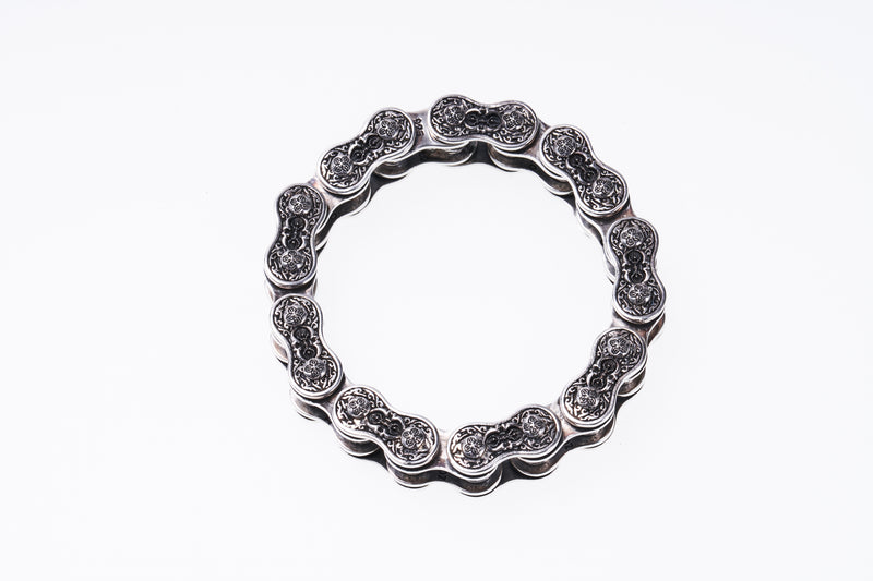 Drive Chain Bracelet : S (9HOOK / 19cm)-ZOCALO.JAPAN