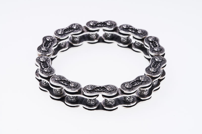 Drive Chain Bracelet : S (10HOOK / 21cm)-ZOCALO.JAPAN