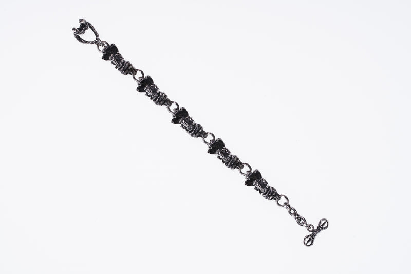 3-Head Cobra Ganesh Bracelet : (20cm)-ZOCALO.JAPAN