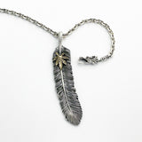 ZOCALO.JP CBD Feather Pendant Weed Ganja