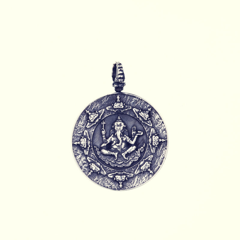 Ganesh Coin Pendant-ZOCALO.JAPAN