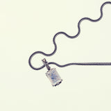 Islamic Pendant : L (Rainbow Moonstone) : Necklace Chain Set-ZOCALO.JAPAN