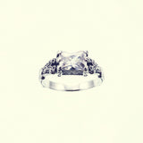 Islamic Ring : S (White CZ)-ZOCALO.JAPAN