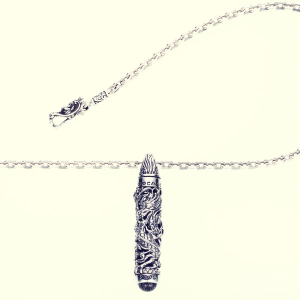 Dragon Cylinder : Necklace Chain Set-ZOCALO.JAPAN