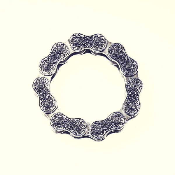 Drive Chain Bracelet : L (7HOOK / 23cm)-ZOCALO.JAPAN