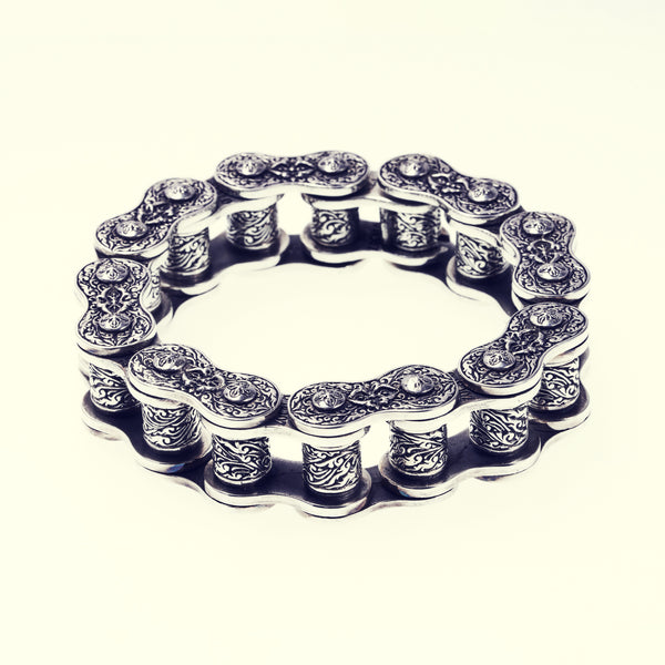 Drive Chain Bracelet : L (8HOOK / 25cm)-ZOCALO.JAPAN