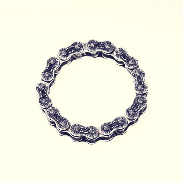 Drive Chain Bracelet : S (10HOOK / 21cm)-ZOCALO.JAPAN