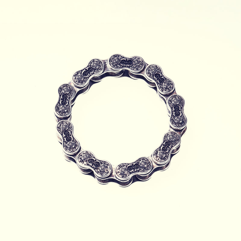 Drive Chain Bracelet : S (9HOOK / 19cm)-ZOCALO.JAPAN