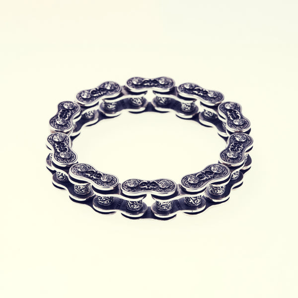 Drive Chain Bracelet : S (10HOOK / 21cm)-ZOCALO.JAPAN