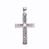 Trench Cross Pendant : L (White Finish)-ZOCALO.JAPAN