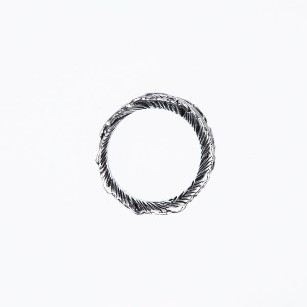 Phoenix Feather Baby Ring Pendant-ZOCALO.JAPAN