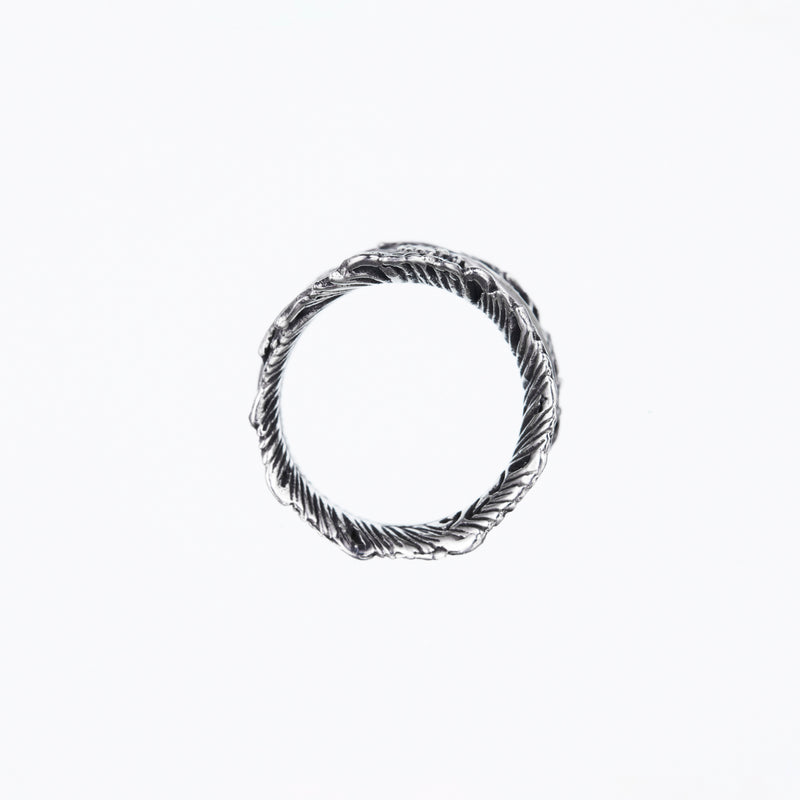 Phoenix Feather Baby Ring Pendant-ZOCALO.JAPAN
