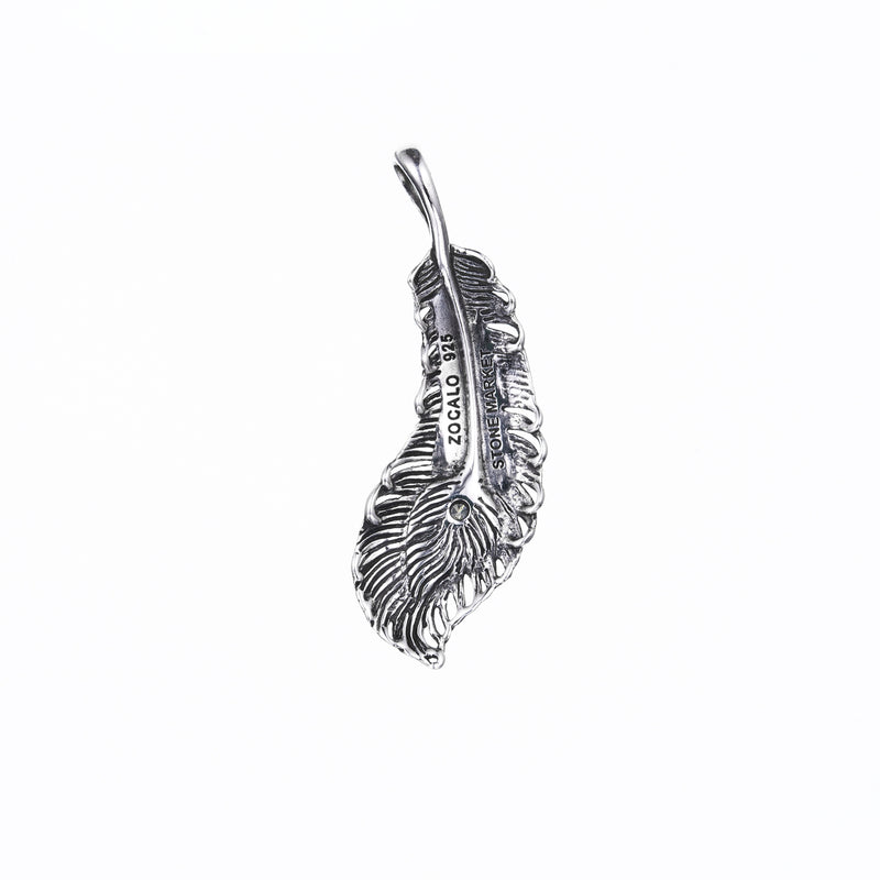 Phoenix Tail Feather : S (White CZ)-ZOCALO.JAPAN