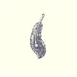 Phoenix Tail Feather : S (White CZ)-ZOCALO.JAPAN