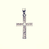 Trench Cross Pendant : M (White Finish)-ZOCALO.JAPAN