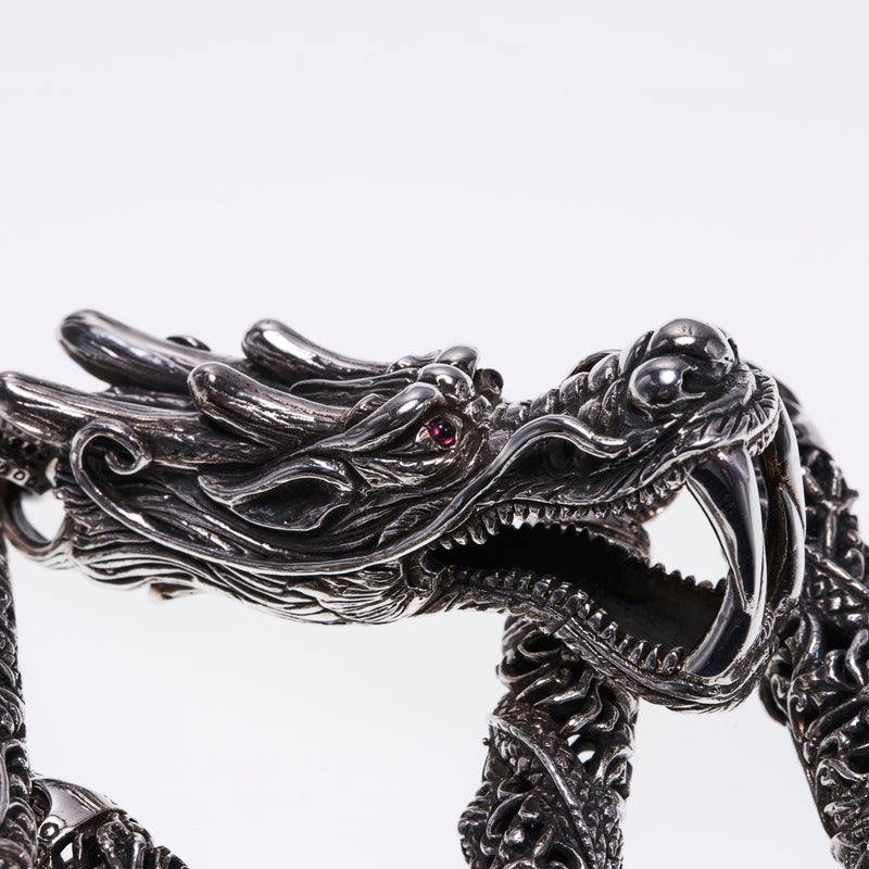 Dragon Cylinder Wallet Chain : (60cm)-ZOCALO.JAPAN