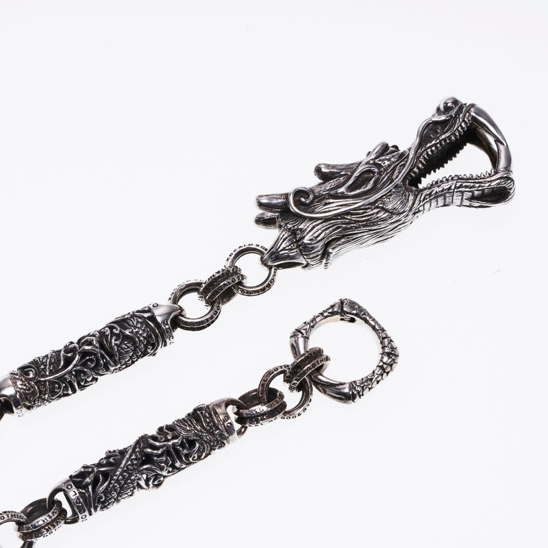 Dragon Cylinder Wallet Chain : (60cm)-ZOCALO.JAPAN