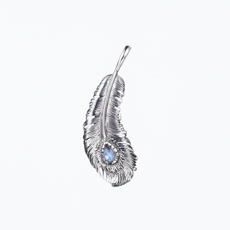 Phoenix Tail Feather : M (Rainbow Moonstone)-ZOCALO.JAPAN
