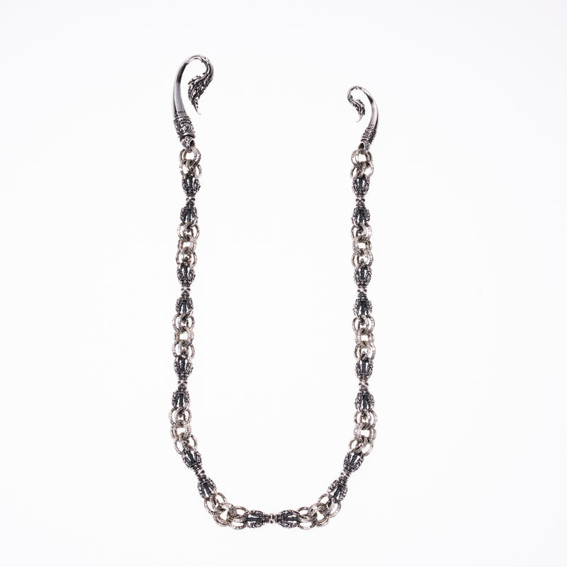 Tibetan Dragon Dorje Wallet Chain : (60cm)-ZOCALO.JAPAN