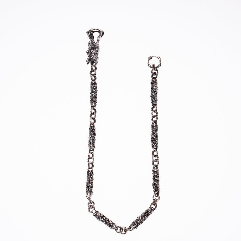 Dragon Cylinder Wallet Chain : (60cm)-ZOCALO.JAPAN