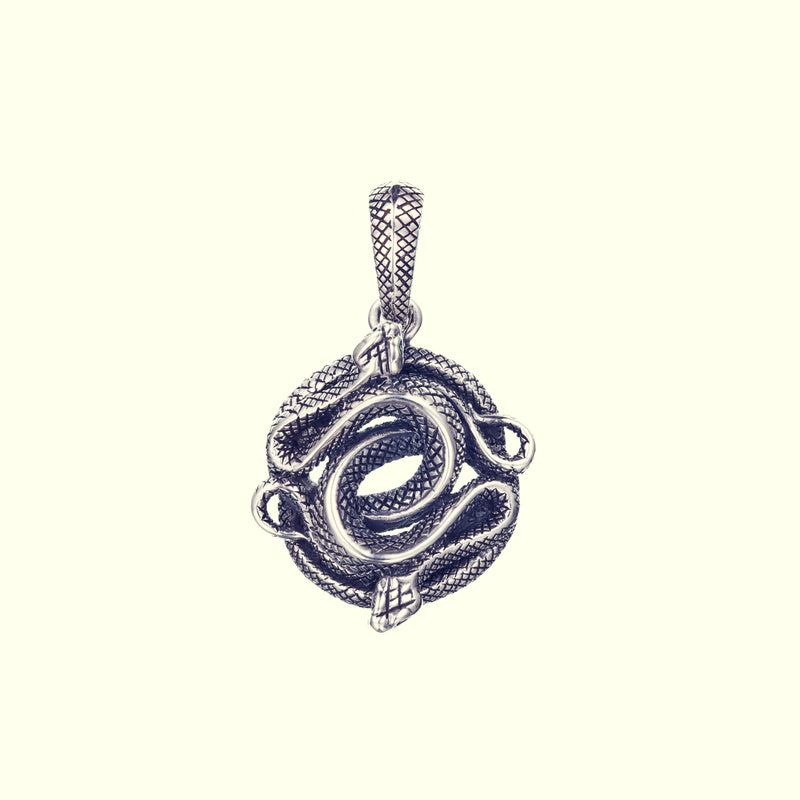Double Snake Pendant-ZOCALO.JAPAN