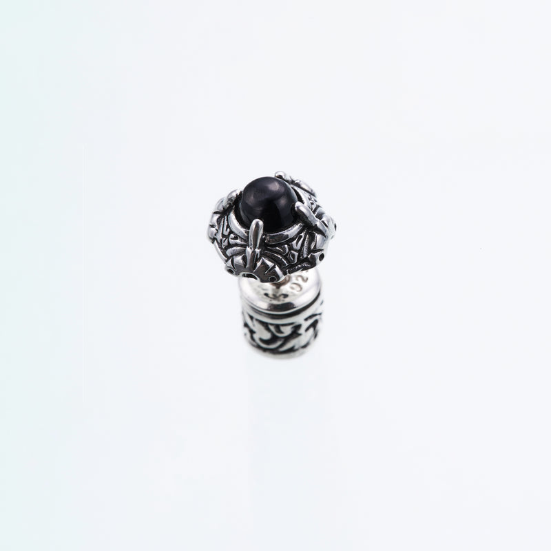 Islamic Round Stud : (Black Star)-ZOCALO.JAPAN