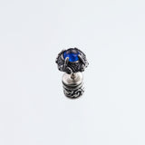 Islamic Round Stud : (Sapphire color)-ZOCALO.JAPAN