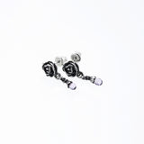 Jeweled Rose Stud : (Amethyst)-ZOCALO.JAPAN