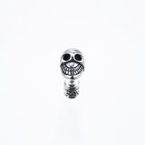 Tibetan Smile Skull Stud-ZOCALO.JAPAN